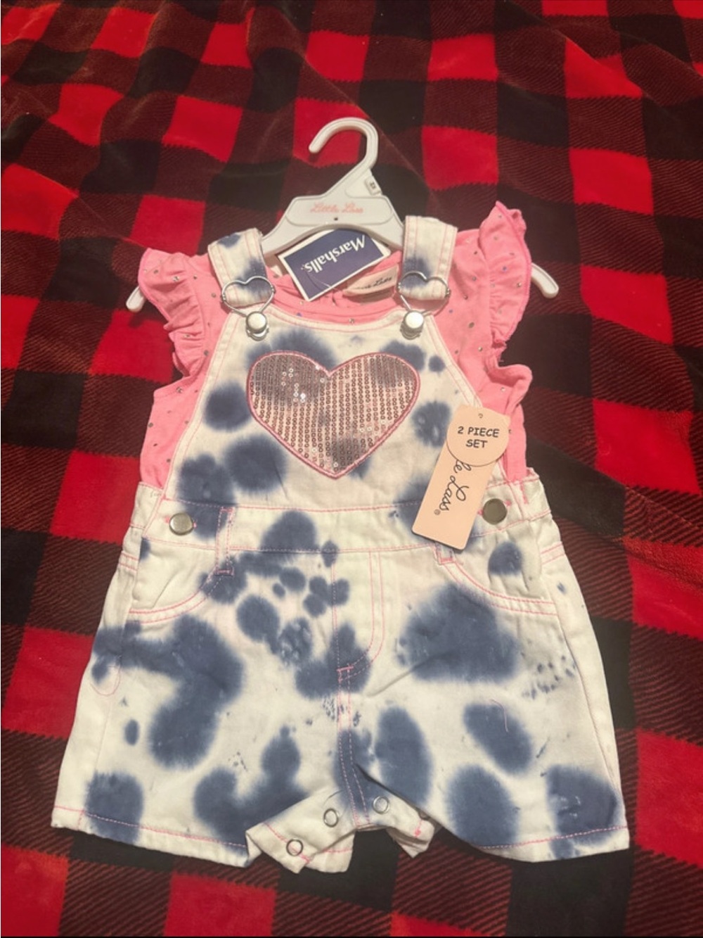 Little Lass Short Overalls